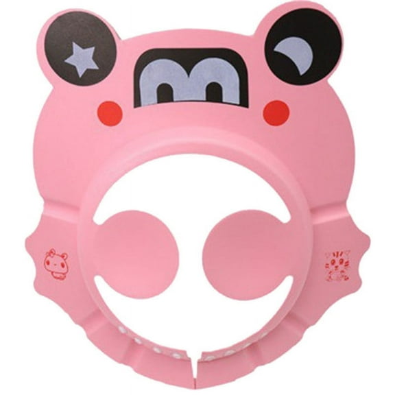 Shower Cap, Shower Caps for Women Reusable Waterproof, Kids Bath Washing Hair Rinser Prevents Water from Pooling in Face for To protect the eyes and ears of toddlers and children for 0-8 Years