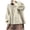 Beige, variant on ShomPort Women's Cardigan Sweaters Soft Plus Size Button Open Front Long Sleeve Knit Outerwear with Pockets