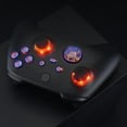 thumbnail image 5 of eXtremeRate Multi-Colors Luminated D-pad Thumbsticks Start Back Sync ABXY Buttons for Xbox Series X/S Controller, Chameleon Purple Blue Classical Symbols Buttons DTF V3 LED Kit for Xbox Model 1914, 5 of 8