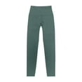 thumbnail image 4 of Pantalones de yoga ajustados de cintura alta para mujer - Pantalones cortos deportivos con forma de melocotón - M-L, 4 of 4