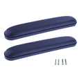 thumbnail image 5 of Fundas de reposabrazos extraíbles protectores de reposabrazos funda de reposabrazos protección de reposabrazos PU azul, 5 of 5