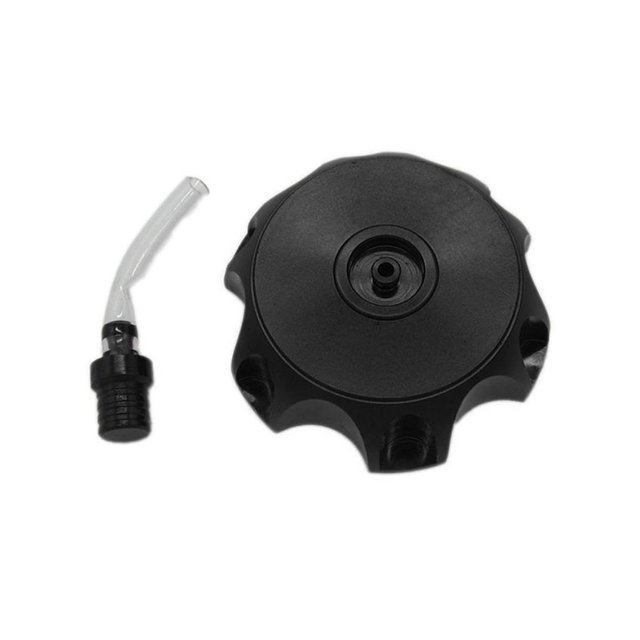 Riwesomey Tapa de tanque de combustible CNC de aluminio Dirt motocicleta Pitbike Motocross Kayo Apollo motocicleta aleación de aluminio modificada Accesorios para motos Riwesomey VI005386-00