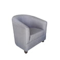 thumbnail image 3 of Sillón Ikory Tu Espacio Muebles Lino Gris, 3 of 3