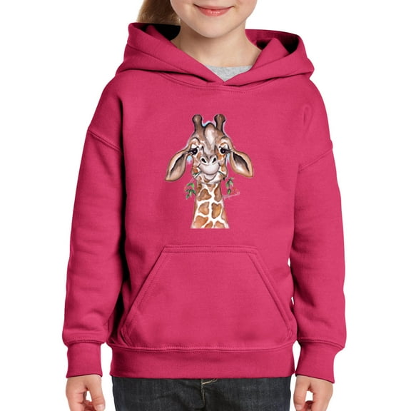 IWPF - Big Girls Hoodies and Sweatshirts - Giraffe