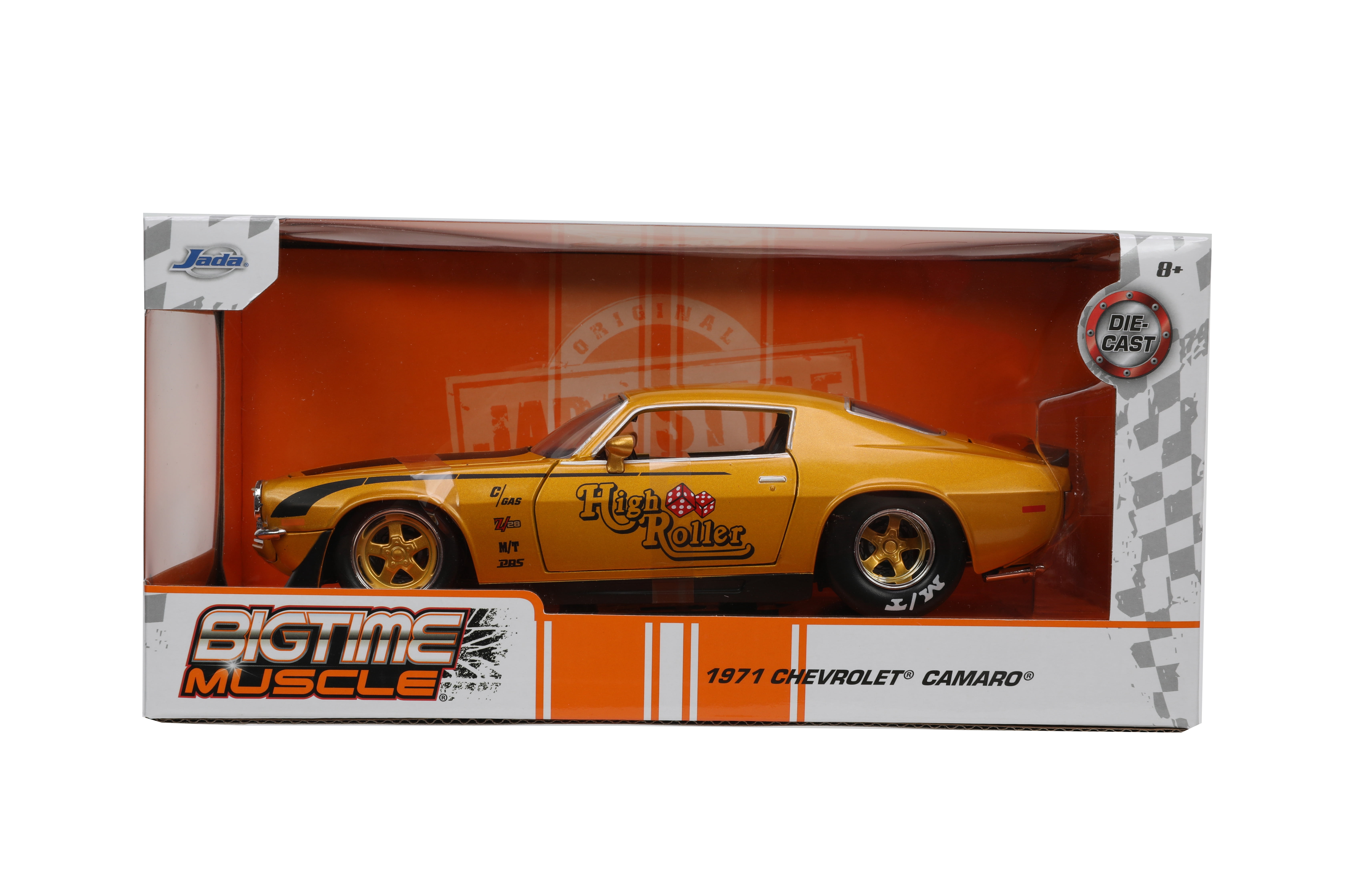 Chevrolet Camaro Z28 1:24 Die Cast Car - Bigtime Muscle - Walmart.com