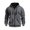 Dark Gray, variant on Zip Up Hoodie Men Fall Winter Long Sleeve Casual Full Zipper Hooded Sweatshirt with Pockets Jacket Cardigan Outerwear
