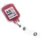 thumbnail image 1 of unbranded Clip Retráctil En Acrílico Rojo Ideal Para Empleado Y Personal Hospitalario, 1 of 6