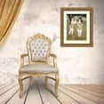 thumbnail image 3 of Renoir, Pierre-Auguste 25x32 Gold Ornate Wood Framed with Double Matting Museum Art Print Titled - Two Little Circus Girls, 3 of 4