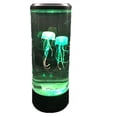 thumbnail image 4 of Luz nocturna decorativa creativa de medusas grandes para el hogar, sala de estar, colorida luz LED que cambia de color para acuario, luz de paisaje con enchufe USB, 4 of 5