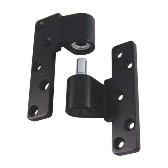 Pivot Hinge, 1-1/8 in Leaf W x 5 in Leaf H, Duronotic Dark Bronze