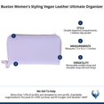 thumbnail image 6 of Buxton  Styling Vegan Leather Ultimate Organizer (Women), 6 of 6