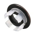 thumbnail image 4 of Uxcell 1.18''x0.53'' Trim Overflow Cover Insert in Hole Round Caps Copper Bronze Black 1Pcs, 4 of 5