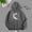 Grey, variant on Women's Hoodies Sweatshirts Ladies Fall/Winter Casual Loose Moon Print Hoodie Black S