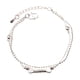 thumbnail image 1 of Pulsera para mujer, regalo para el Día de la Madre, versátil para fiestas, cumpleaños y aniversarios. Dos corazones, 1 of 9