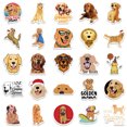 thumbnail image 4 of 50 Cute Animal Golden Retriever Doodle Stickers, 4 of 5