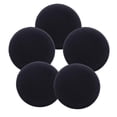 thumbnail image 1 of Almohadillas de encerado para vehículos, 5 uds., almohadillas de esponja para pulir, herramienta de limpieza, almohadilla de limpieza suave negra, 1 of 3