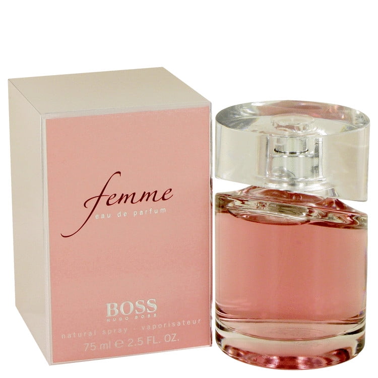 gen opstrøms romanforfatter Boss Femme by Hugo Boss Eau De Parfum Spray 2.5 oz For Women - Walmart.com