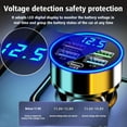 thumbnail image 6 of VIVIDCRAFT 4 USB + PD Phone Car Charger Adapter LED Display QC 3.0 Charging Fast, 6 of 10