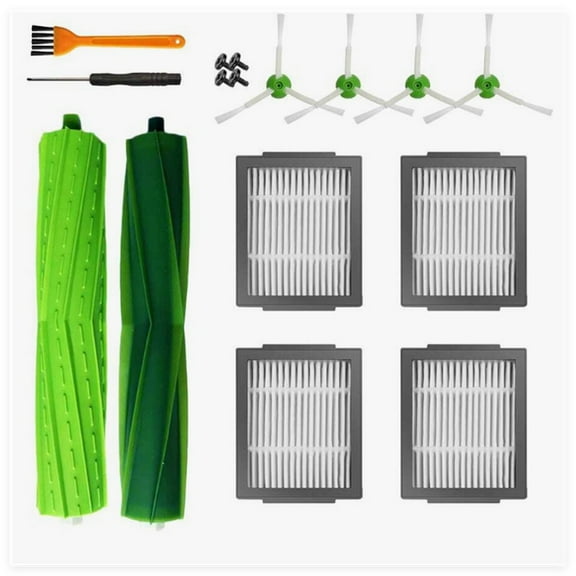 Replacement Parts For iRobot Roomba I/E/J Series: 12-Piece Set