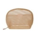 thumbnail image 1 of Bolsas de maquillaje de malla de mano únicas 1 Pc poliéster beige 9.84in, 1 of 5