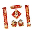 thumbnail image 5 of Sharprepublic Chinese New Year Couplets Duilian 2025 Snake Year for Front Door Office Gate G, 5 of 8
