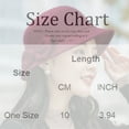 thumbnail image 2 of Classic Felt Fedora Hat for Women Fall Winter Soft Elegant Bow Bucket Hat Cozy Short Brim Cap White, 2 of 4