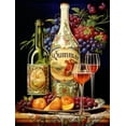 thumbnail image 6 of Puzzles for Adults 200 Pieces Jigsaw Puzzles Taste Foods People Wine Grapes Dinner Formation Wooden Wall Art Pictures for Living Room 13.9 x 9.8 in, 6 of 9