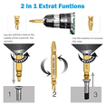 thumbnail image 2 of Kit de Extractor de Tornillos Dañados de 12 Piezas, Juego de Extractores de Tornillos Pelados para Remover Fácil y Rápidamente los Tamaños Comunes de Herramientas Rotas, 2 of 5