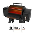 Walmart Blackstone Griddle With Air Fryer Blackstone Pellet Grill/Air Fryer Combo with 20 lb. Pellet Hopper