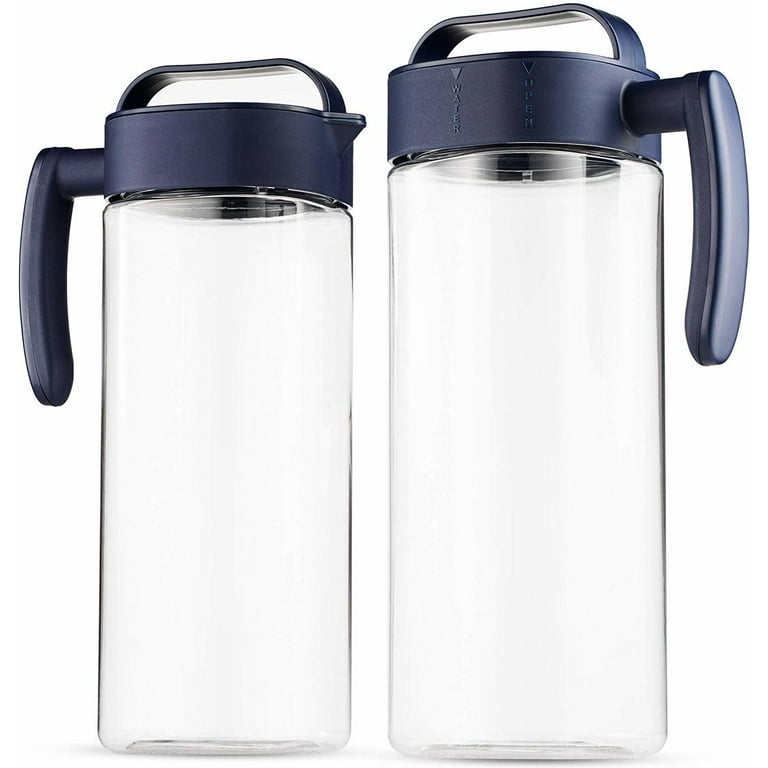 Dropship Leading Ware 2.5 Quarts Water Pitcher With Lid, Swirl Unbreakable Plastic  Pitcher, Drink Pitcher, Juice Pitcher With Spout BPA Free to Sell Online at  a Lower Price
