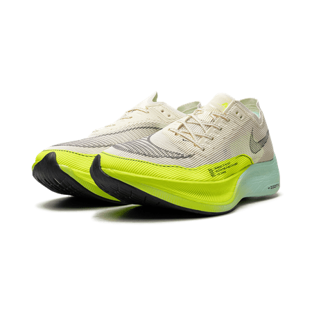 NIKE MENS ZoomX Vaporfly NEXT% 2 "Coconut Milk Ghost Green" DV9428 100 from Stadium Goods