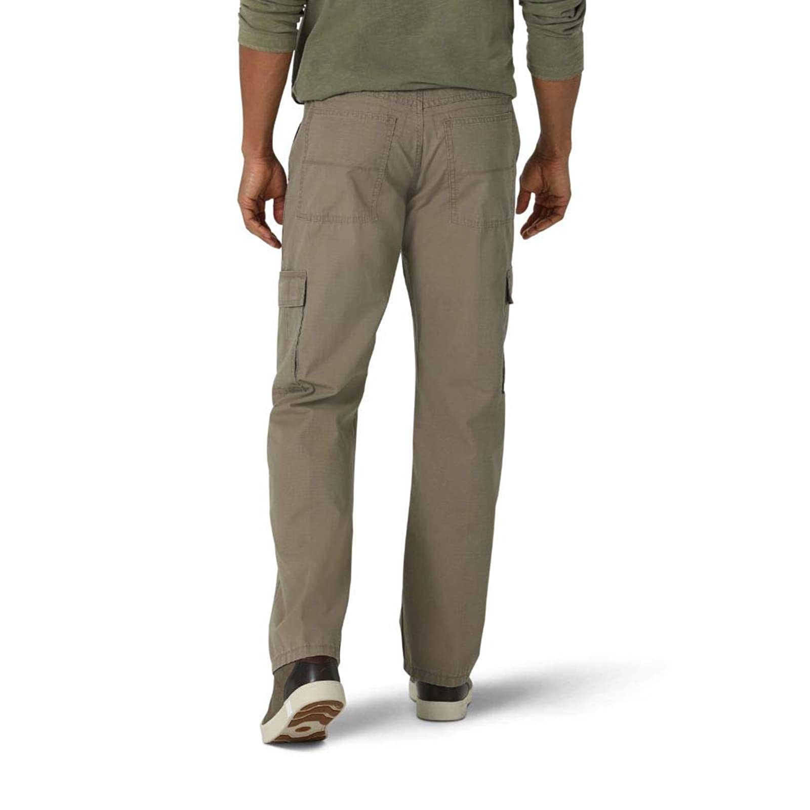wrangler authentics men's big & tall classic twill relaxed fit cargo pant