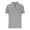 Gray, variant on WREESH Men's Fashion Henley Short Sleeve Top with Solid Color and Round Collar Button Detail Black