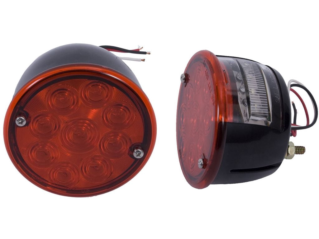 Rugged Ridge by RealTruck Tail Light Assembly for Jeep CJ/Willys | Left, LED | 12403.81 | Compatible with 1946-1975 Willys & Jeep CJ