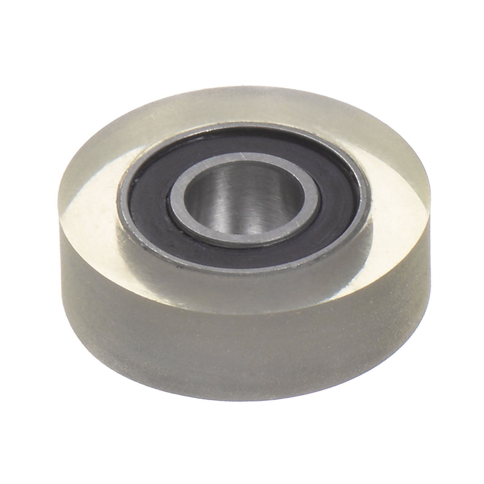 Uxcell PU Pulley Roller Bearing 5x16x5mm Polyurethane Coated Guide