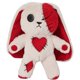 thumbnail image 2 of CHAO Adorable muñeco de peluche Dreadfuls Love, juguete de peluche suave para niños, almohada para abrazar, CONEJO DE AMOR, 2 of 2