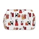 thumbnail image 2 of Disketp Cute Cat And Christmas Gift Estuche de Lápices de Doble Capa con Tapa Abatible y Cremallera, Organizador Escolar para Adolescentes y Adultos, 2 of 7