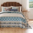 thumbnail image 4 of Thalia Blue Bedspread Set 3-Piece King/Cal King, 4 of 7