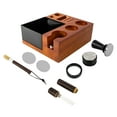 thumbnail image 3 of Countertop 8 in 1 Espresso Knock Box Coffee Accessory Organizer Dispenser 58mm/54mm Handles for Homes, Milk Tea Shops, Coffee Shops(8.93*9.84*3.7in), 3 of 26