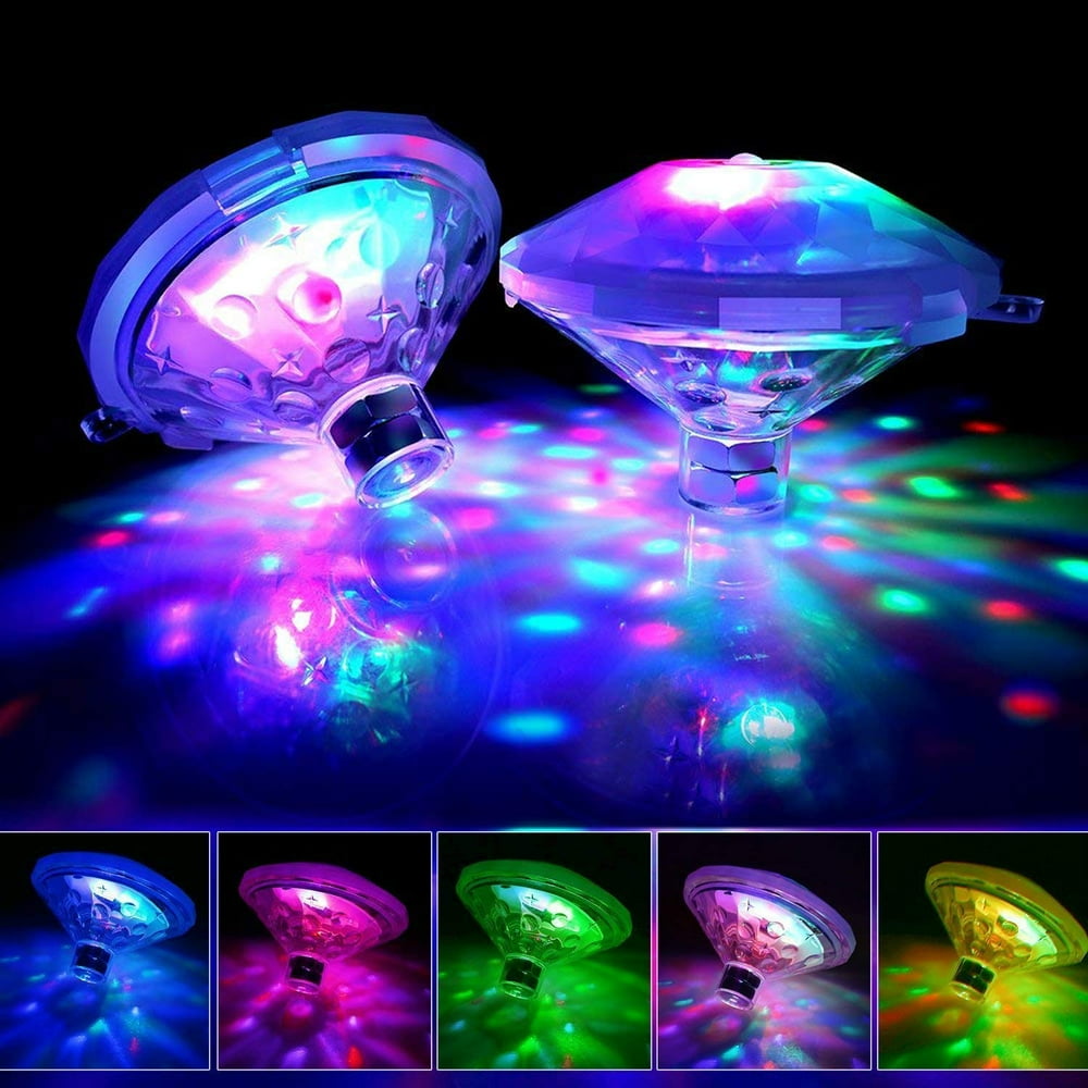 Pool Lights Floating LED Pond Lights Waterproof Multicolor Swimming