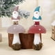 thumbnail image 5 of Decoraciones navideñas, adornos navideños, setas artificiales, setas navideñas en polvo dorado, pequeños adornos para escritorio, colgantes para árbol de Navidad, adornos de plástico., 5 of 6