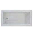thumbnail image 3 of Atlantis Tubs 3666VNAL Venetian 36 x 66 x 23 - Inch Rectangular Air Jetted Bathtub w/ Left Side Pump Placement, 3 of 5