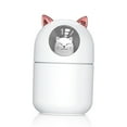 thumbnail image 3 of Humidificador portátil silencioso Mini USB con luz LED de color para oficinas, dormitorios y coches, color blanco, 3 of 12