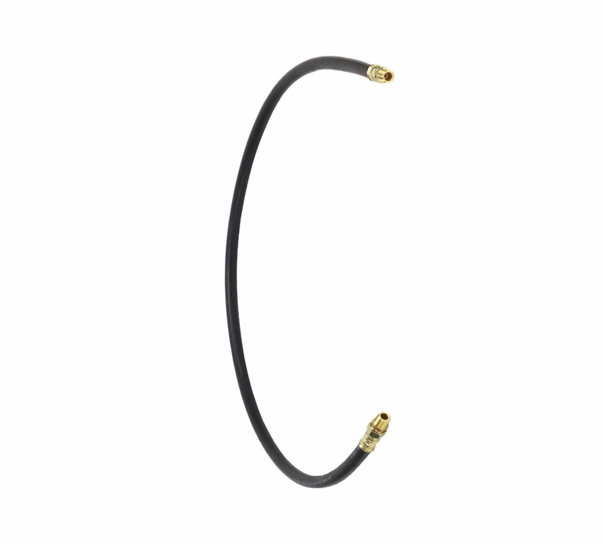 Air Brake Hose Assembly 54" x 3/8"-18 for Semi Trucks | 3/8" ID 3/8" NPT 225 PSI 1 Fixed 1 Swivel DOT FMVSS106 SAE J1402 | Replaces 16654 16154-66 146054 21111 453254 53-1566 E-8580-54