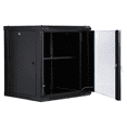 thumbnail image 7 of 6U Professional Wall Mount Network Server Cabinet Enclosure 17.7 Inch Server Network Rack  with Locking Glass Door & Removable Side Panels for Secure Data and Audio-Visual Installations, 7 of 7