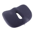 thumbnail image 2 of Chair Cushions, Navy Blue   Cushion Front Rear End Recess Oval Hollow Release Pressure  for Office, 2 of 8