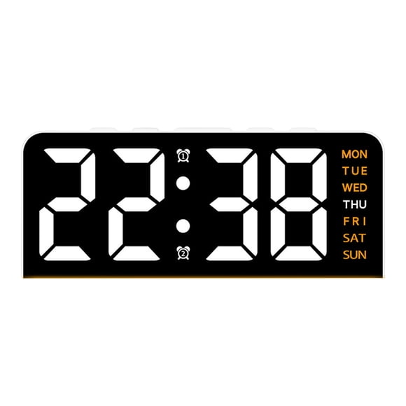 Outdor Big Digital Clock With Large Display And Easy Read LED For Home Bedroom Timer Wall Timepiece