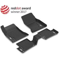 3W Floor Mats for Mercedes Benz CLA Class (2020-2023) / GLA (2021-2023) TPE 1st & 2nd Rows,TPE All Weather Protection Floor Mats, Floor Liners Front & Rear Complete Set
