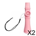 thumbnail image 1 of 2 Kazoos De Fiesta, Portátiles, Profesionales, Ligeros, Color Rosa, Para Niños, 1 of 8