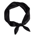 thumbnail image 2 of Men Silk Scarves 100% Silk 21" x 21" Square Neck Scarf Pure Color Breathable Lightweight Neckerchief Fashion, 2 of 5